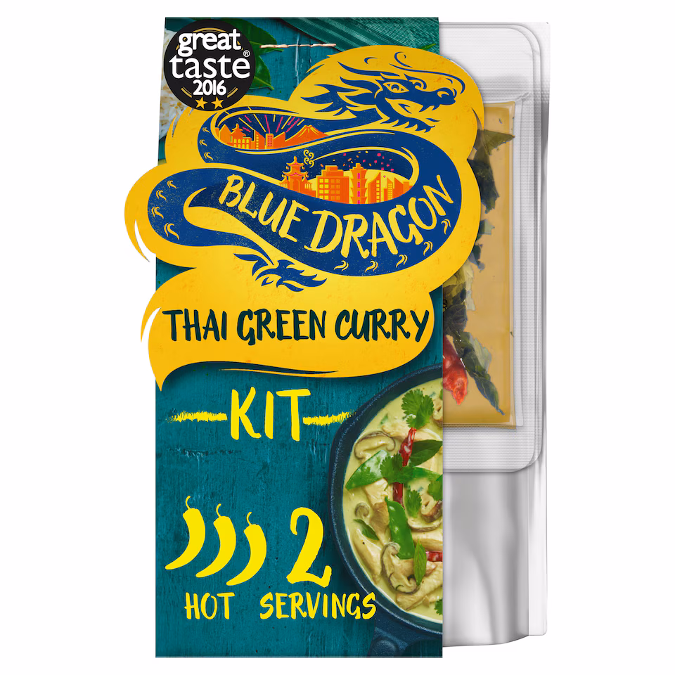 Blue Dragon 3 Step Thai Green Curry 253G