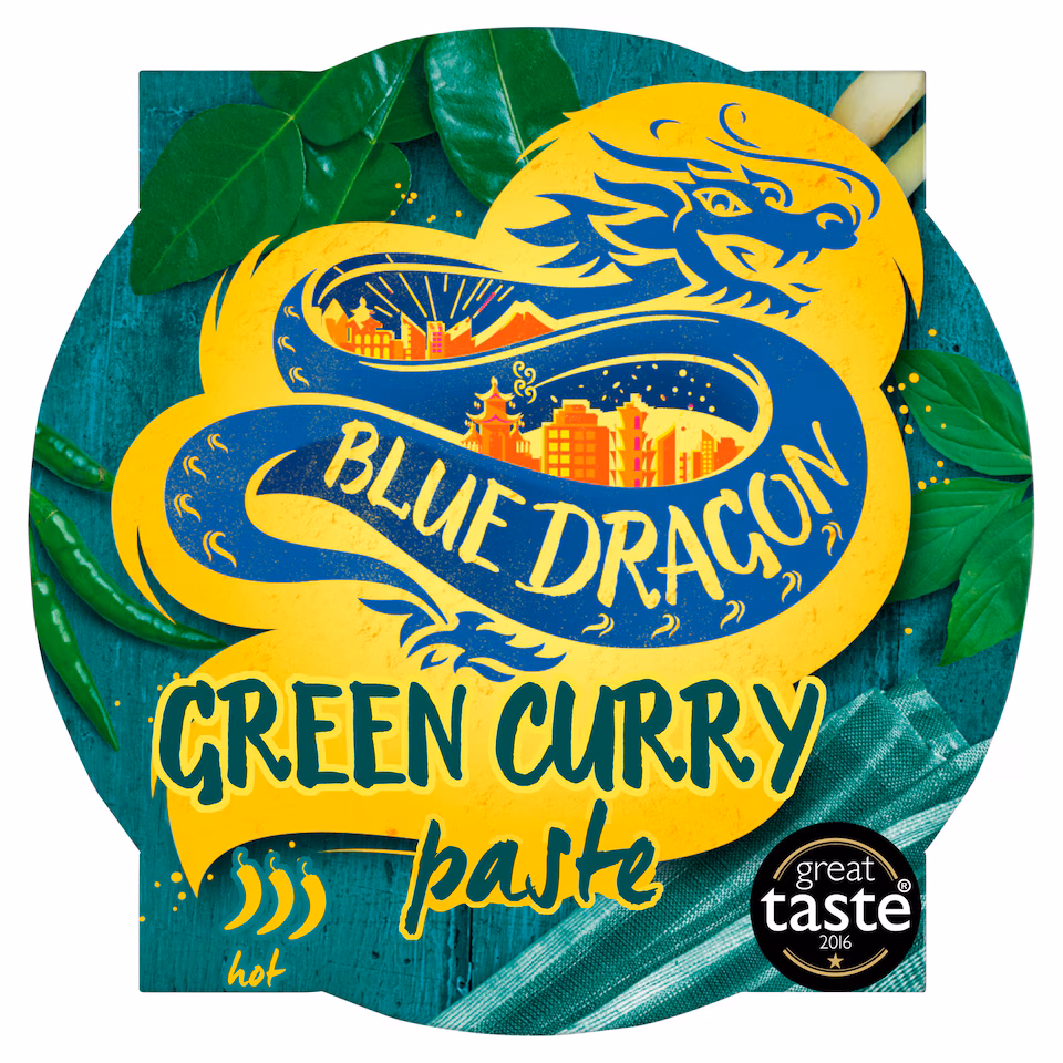 Blue Dragon Thai Green Paste Pot 50G