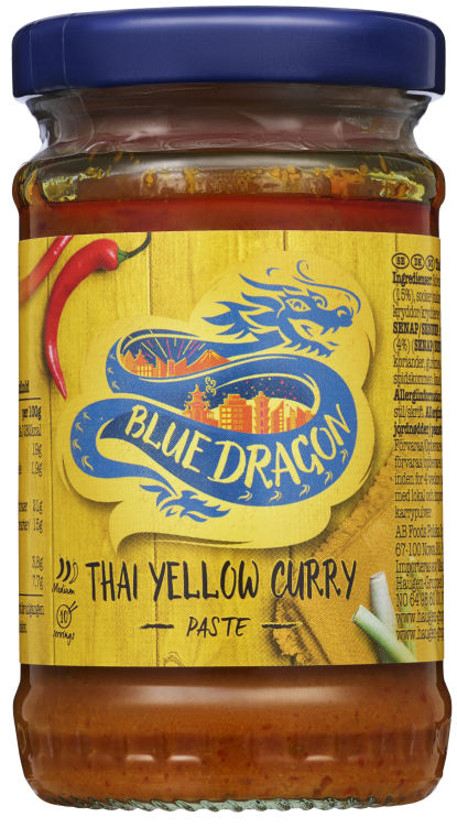 Curry Paste Yellow 110g Blue Dragon
