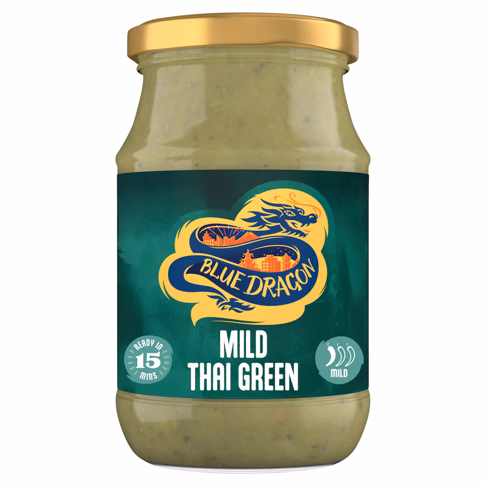 Blue Dragon Mild Thai Green Curry Sauce 365g