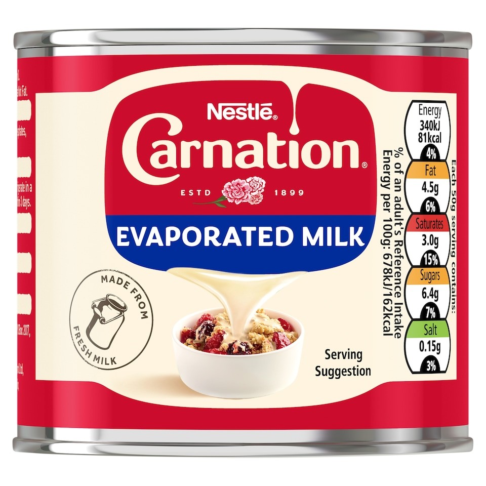 Carnation Evaporated Milk Tin 170g
