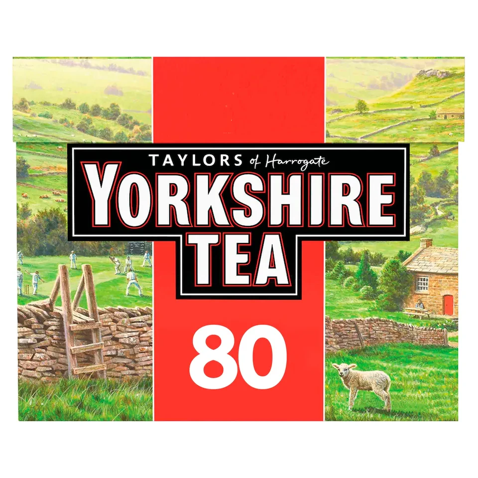 Yorkshire 80 Teabags 250G