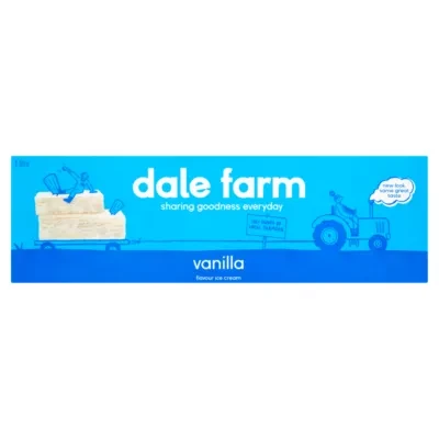 Dale Farm Vanilla Ice Cream Sliceables 1L