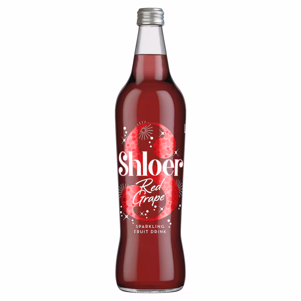 Shloer Sparkling Red Grape Juice 750Ml