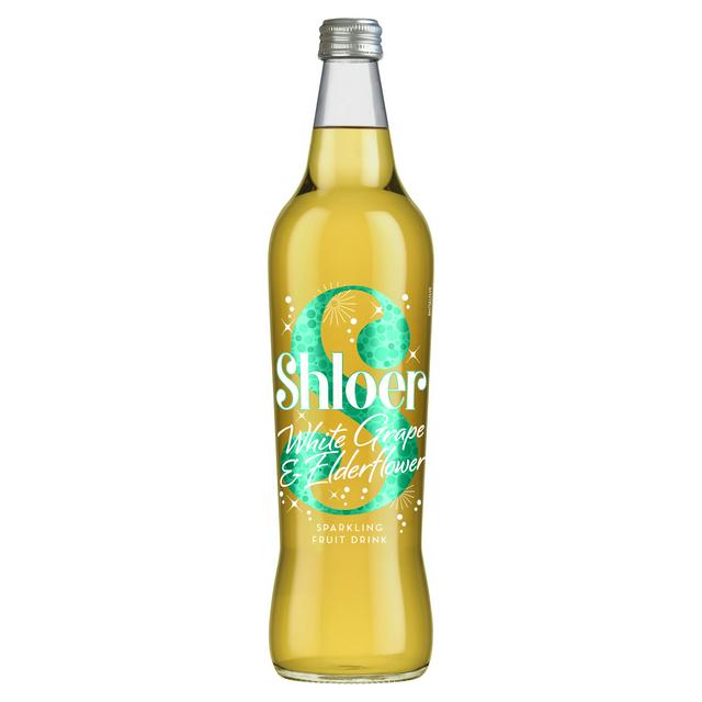 Shloer Elderflower & White Grape Sparkling Juice Drink 750ml
