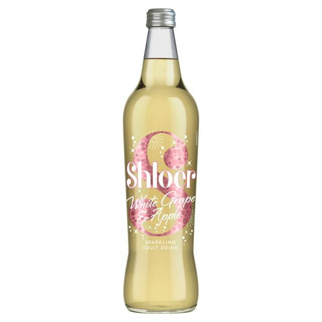 Shloer White Grape & Apple Sparkling Fruit Drink 750ml
