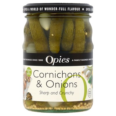 Opies Cornichons & Onions