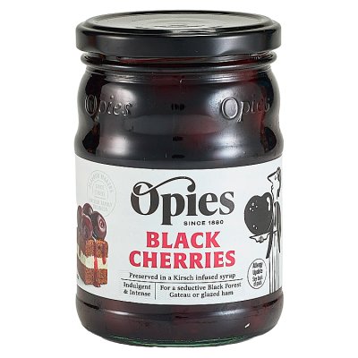 Opies Black Cherries with Kirsch
