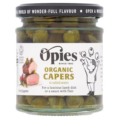 Opies Organic Capers in Salt Water