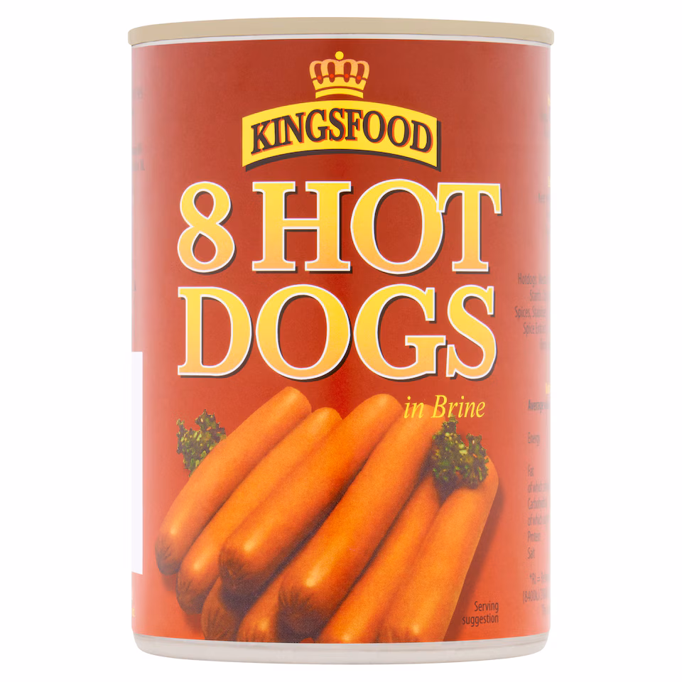 Lancaster 8 Hot Dogs In Brine 400G