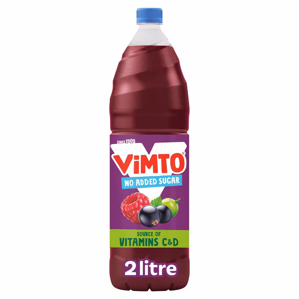 Vimto No Added Sugar Squash 2L