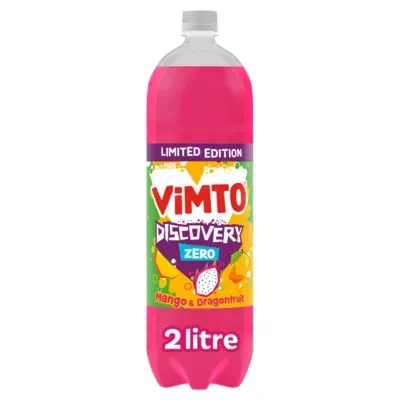 Vimto Discovery Zero Mango & Dragonfruit 2 litre