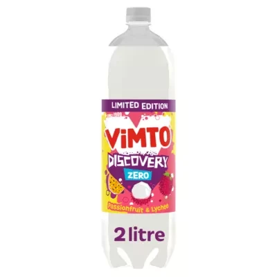 Vimto Discovery Zero Passionfruit & Lychee 2 litre