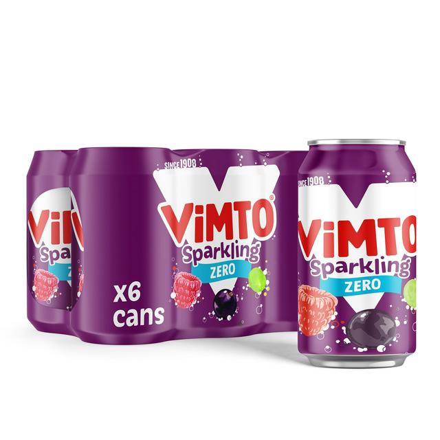 Vimto Sparkling, No Added Sugar 6x330ml
