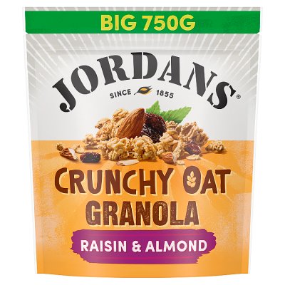 Jordans Crunchy Oat Granola Raisin & Almond Breakfast Cereal