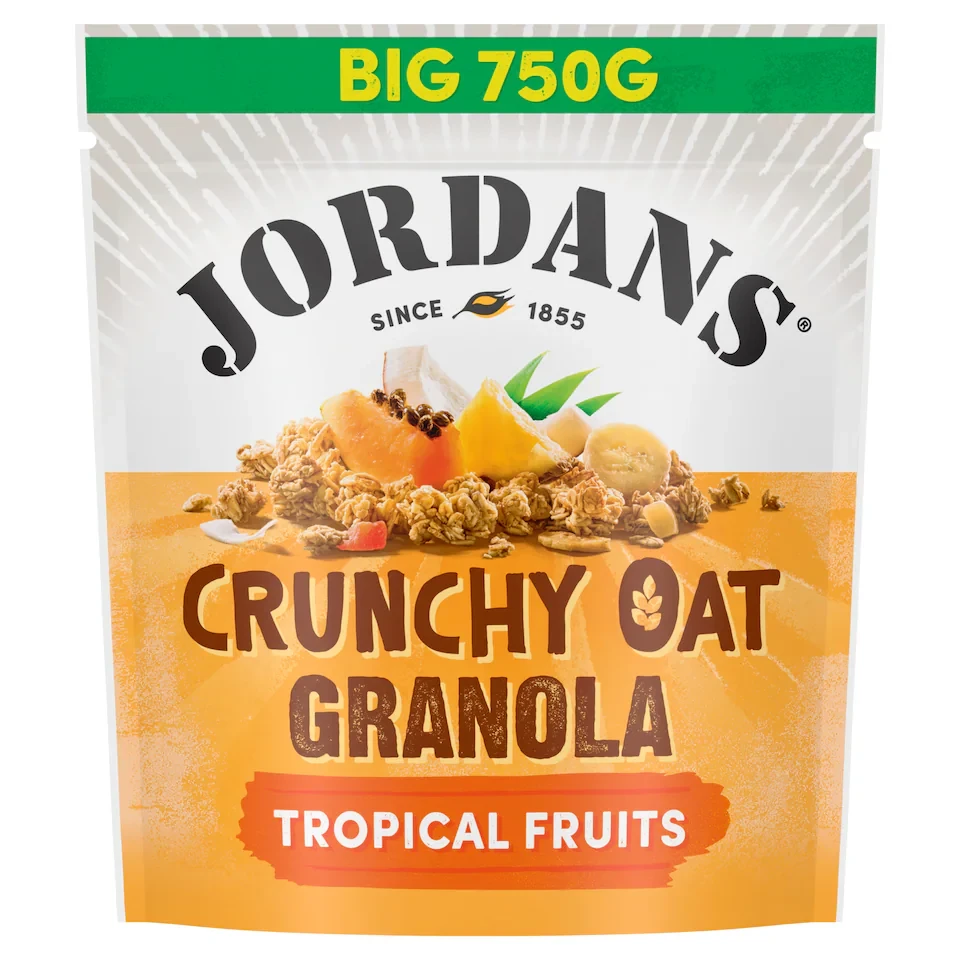 Jordans Crunchy Oat Granola - Tropical Fruits 750g