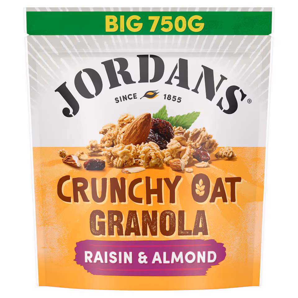 Jordans Crunchy Granola Raisin Almond 750G