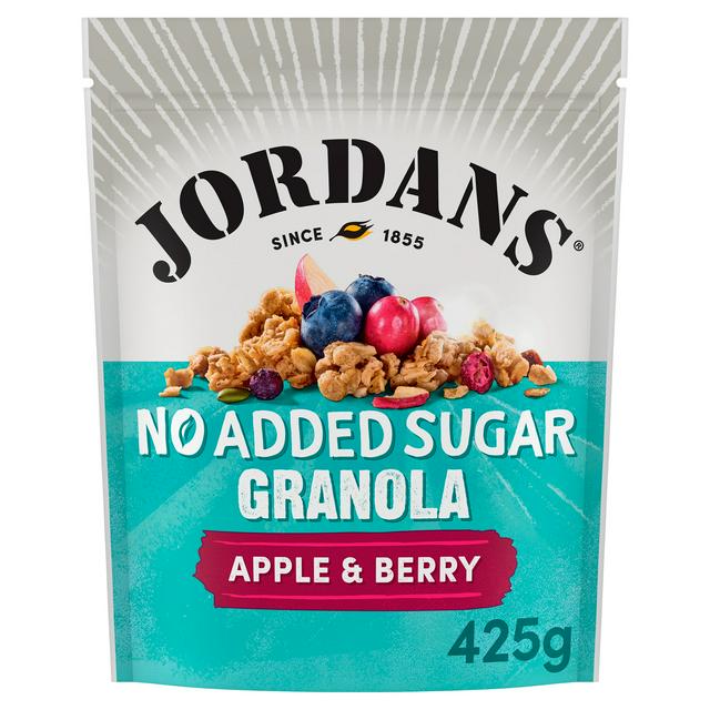 Jordans No Added Sugar Apple & Berry Granola Breakfast Cereal 425g