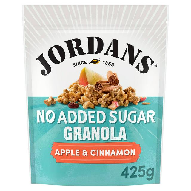 Jordans No Added Sugar Apple & Cinnamon Granola Breakfast Cereal 425g