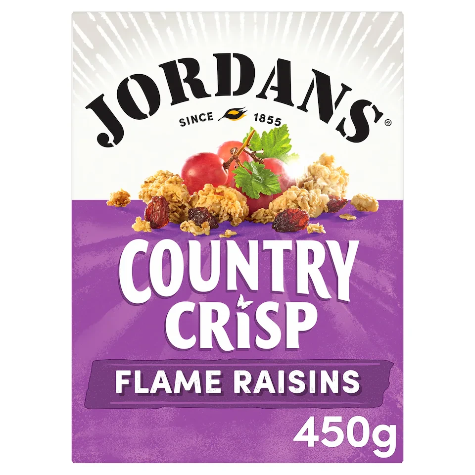 Jordans Country Crisp Flame Raisins Cereal 450g