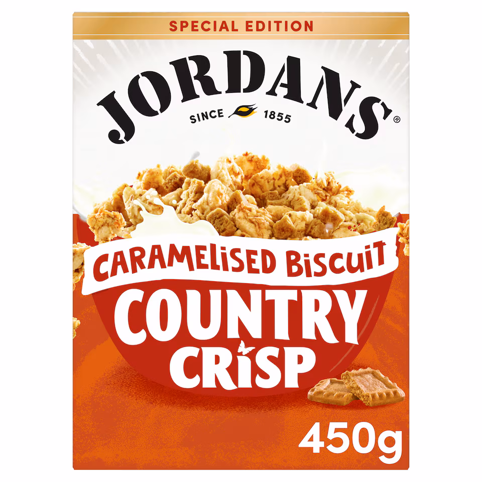 Jordans Country Crisp Caramelised Biscuit 450g