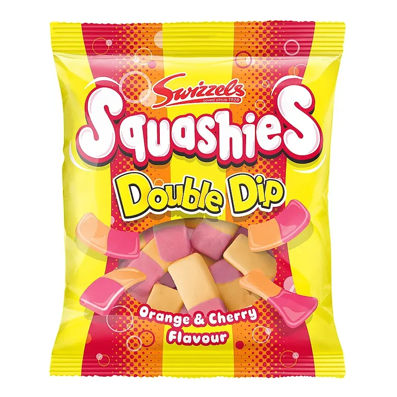 Squashies 140 g double dip