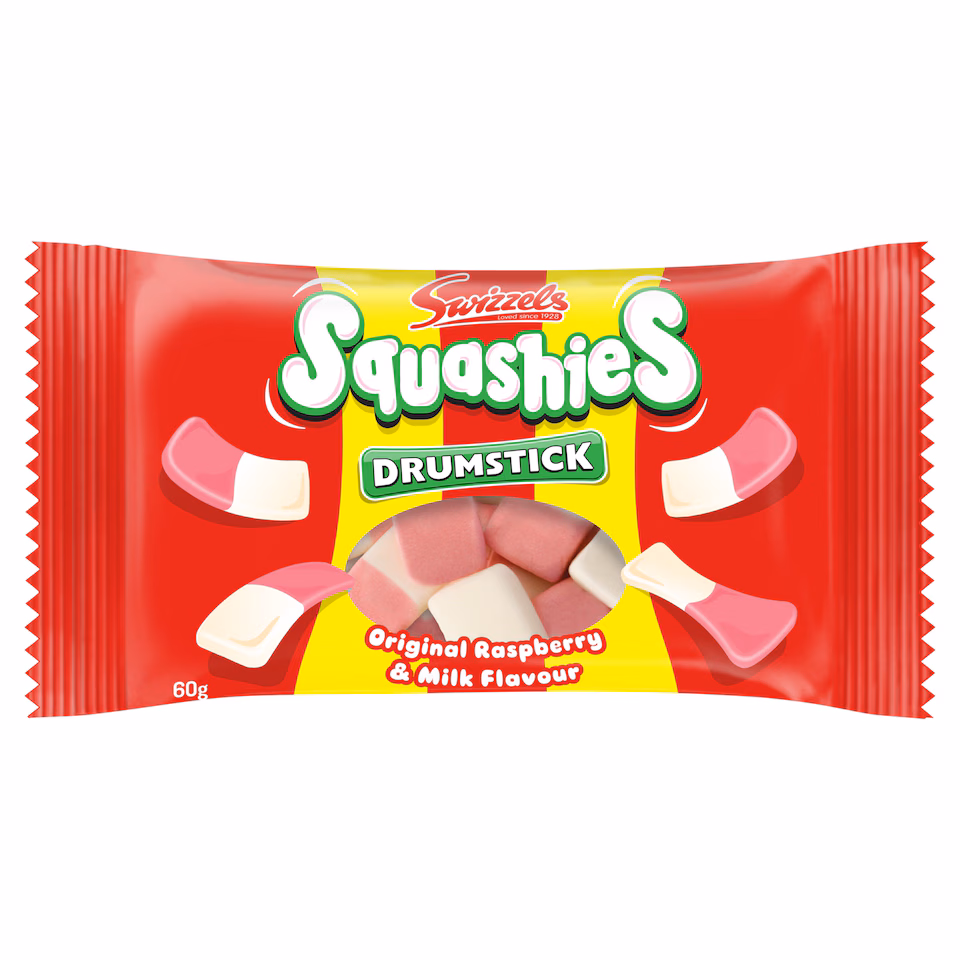Swizzels Drumsticks Squashies Original Bag 60G