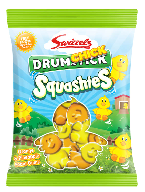 Drumchick Squashies 160g Swizzels