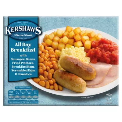 Kershaws Frozen Foods All Day Breakfast 400g