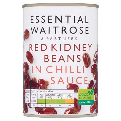 Essential Red Kidney Beans in Chilli Sauce