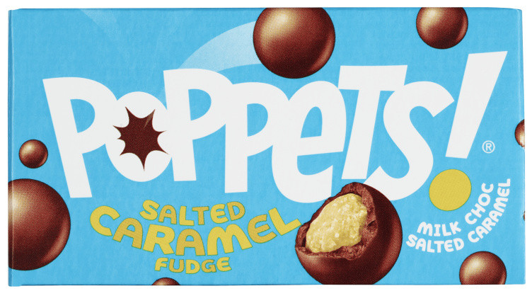 Poppets! Salted Caramel Fudge 40g
