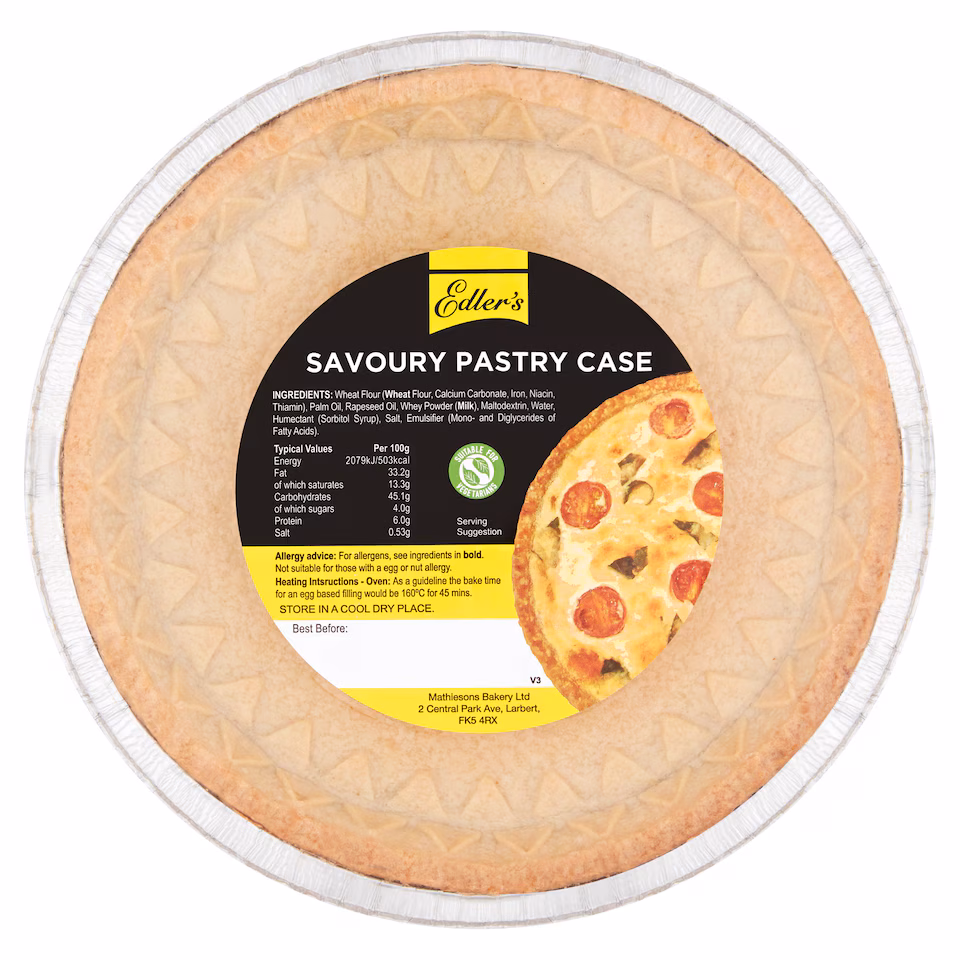Edler's Savoury Pastry Case