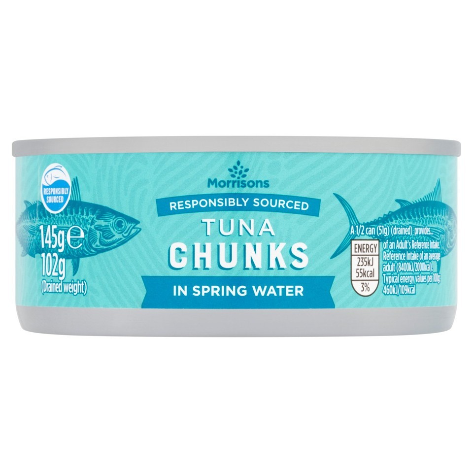 Morrisons Tuna Chunks In Spring Water 145g