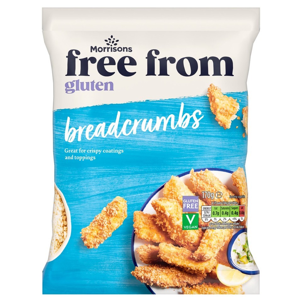 Morrisons Free From Breadcrumbs   170g
