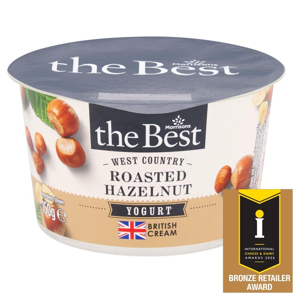 Morrisons The Best Roasted Hazelnut Yogurt 150g