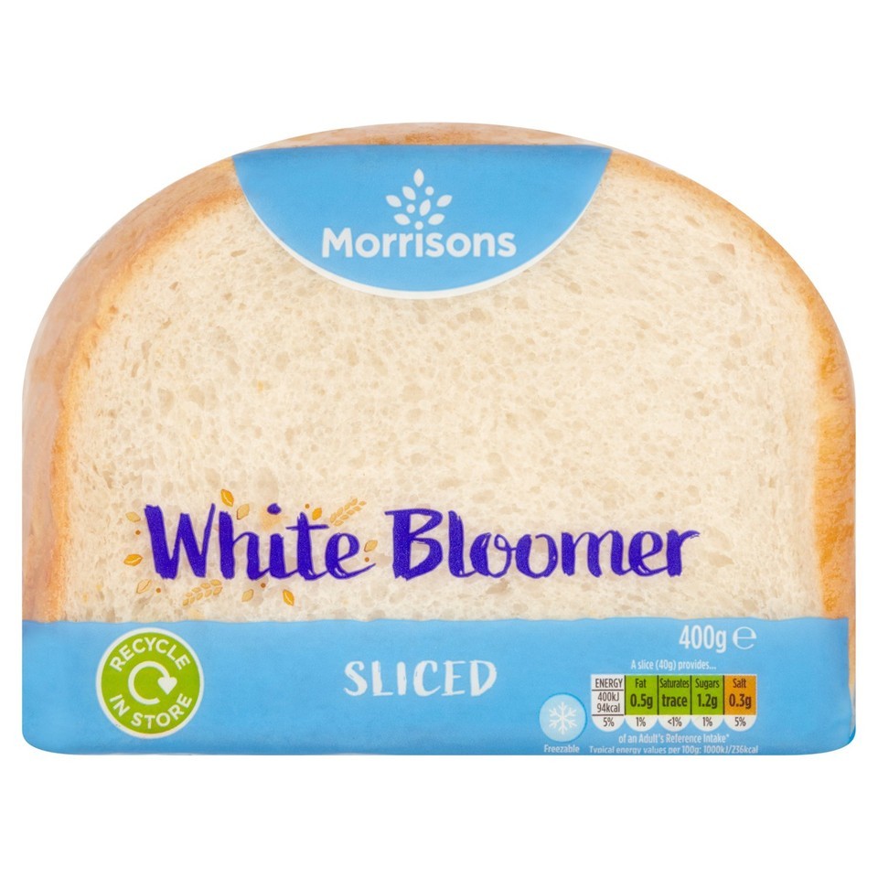 Morrisons Soft White Bloomer 400g