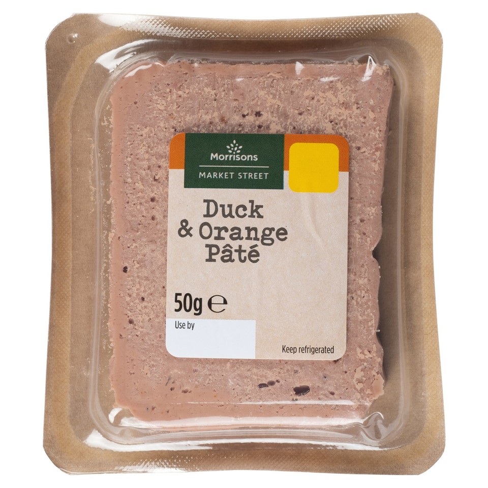 Market Street Deli Duck & Orange Pate 50g