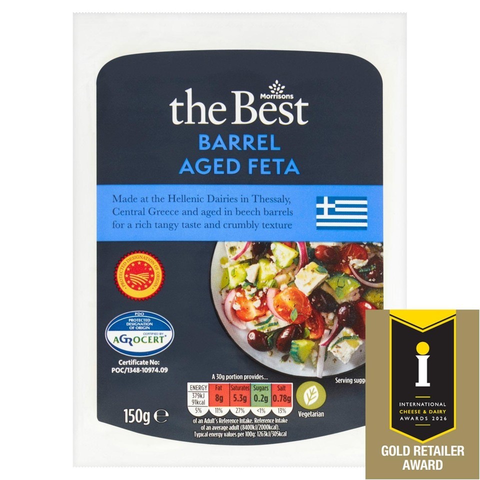 Morrisons The Best Barrel Aged Feta 150g