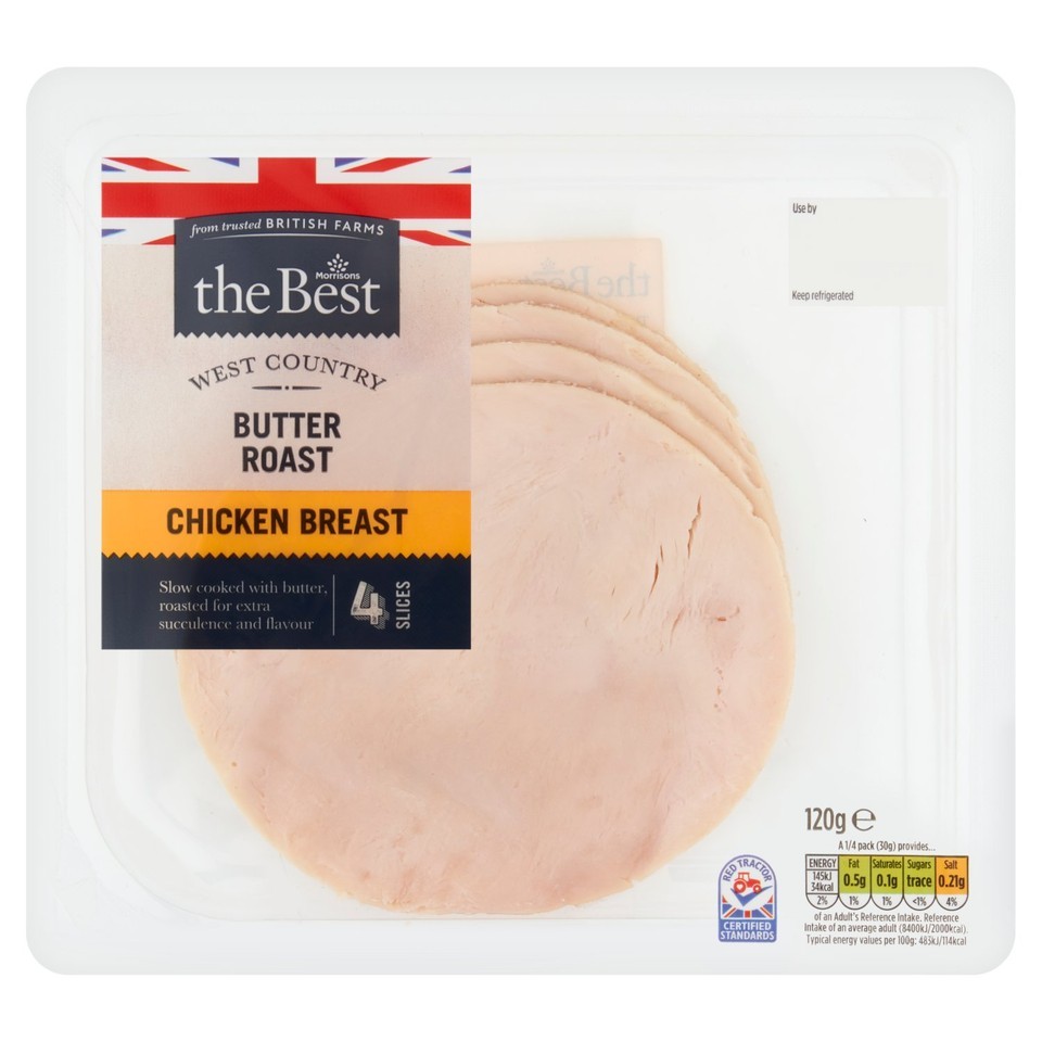 Morrisons The Best Somerset Roast Chicken Breast 120g