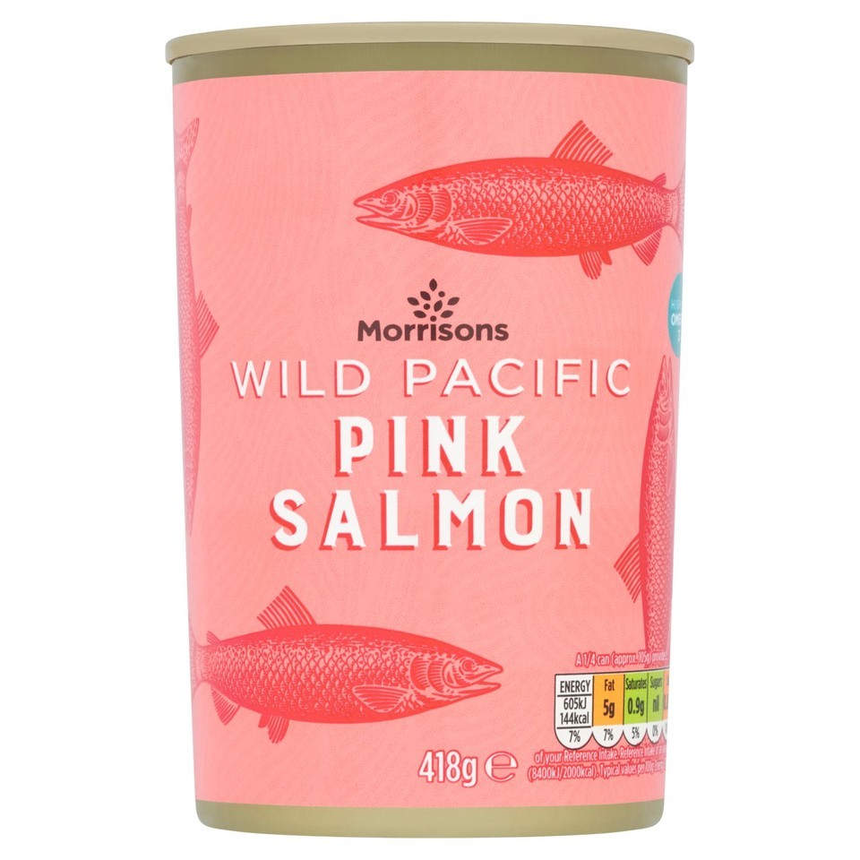 Morrisons Wild Pacific Pink Salmon (418g)