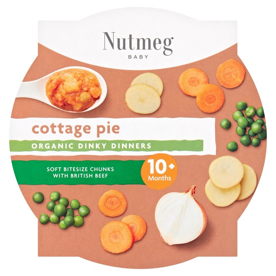 Nutmeg Cottage Pie Baby Food  10M+ 190g