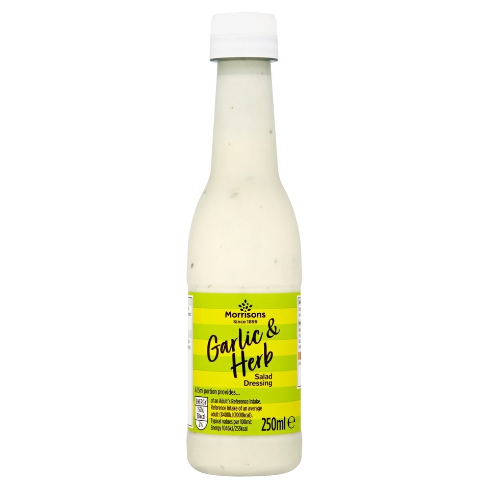 Morrisons Garlic & Herb Dressing 250ml