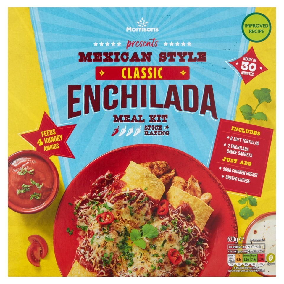 Morrisons Enchilada Kit 620g