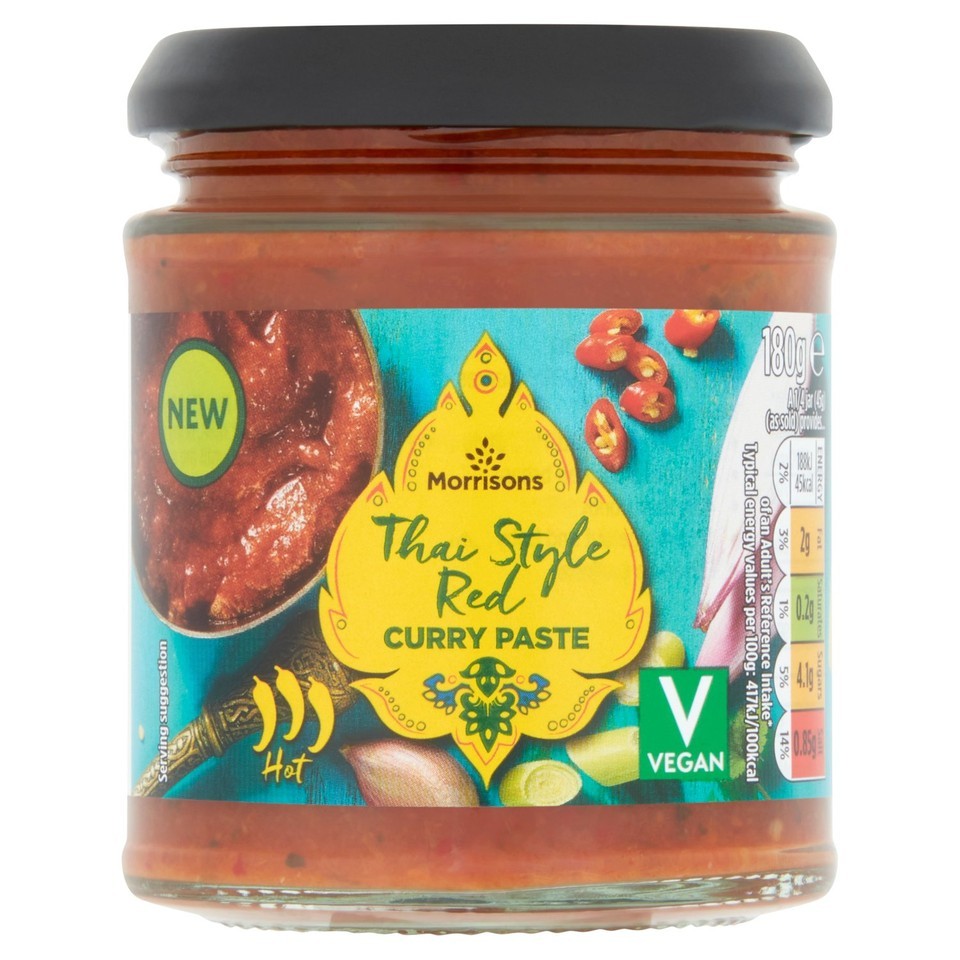 Morrisons Red Thai Paste 180g