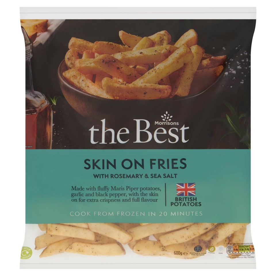 Morrisons The Best Fries With Rosemary & Sea Salt 600g