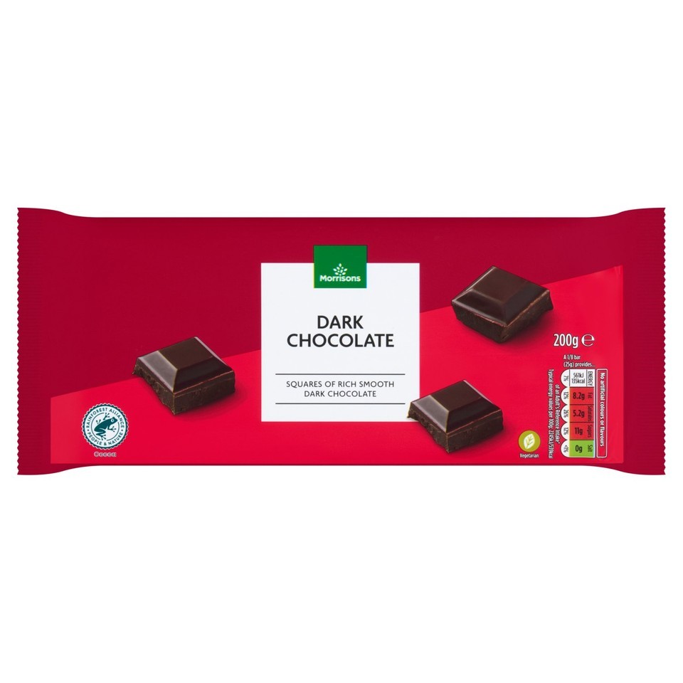 Morrisons Dark Chocolate 200g