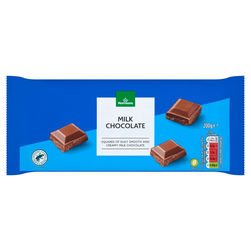 Morrisons Milk Chocolate 200g