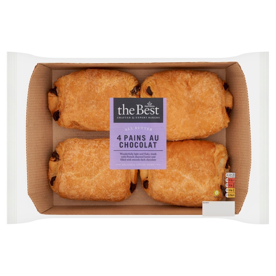 Morrisons The Best 4 Pains Au Chocolat