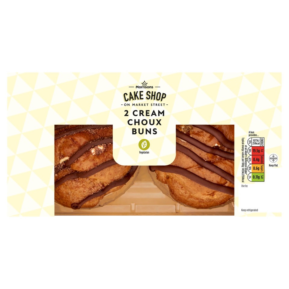 Morrisons Choux Buns