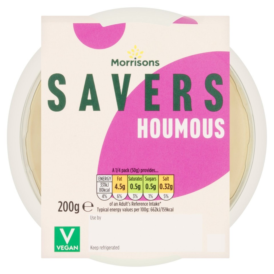 Morrisons Savers Houmous 200g